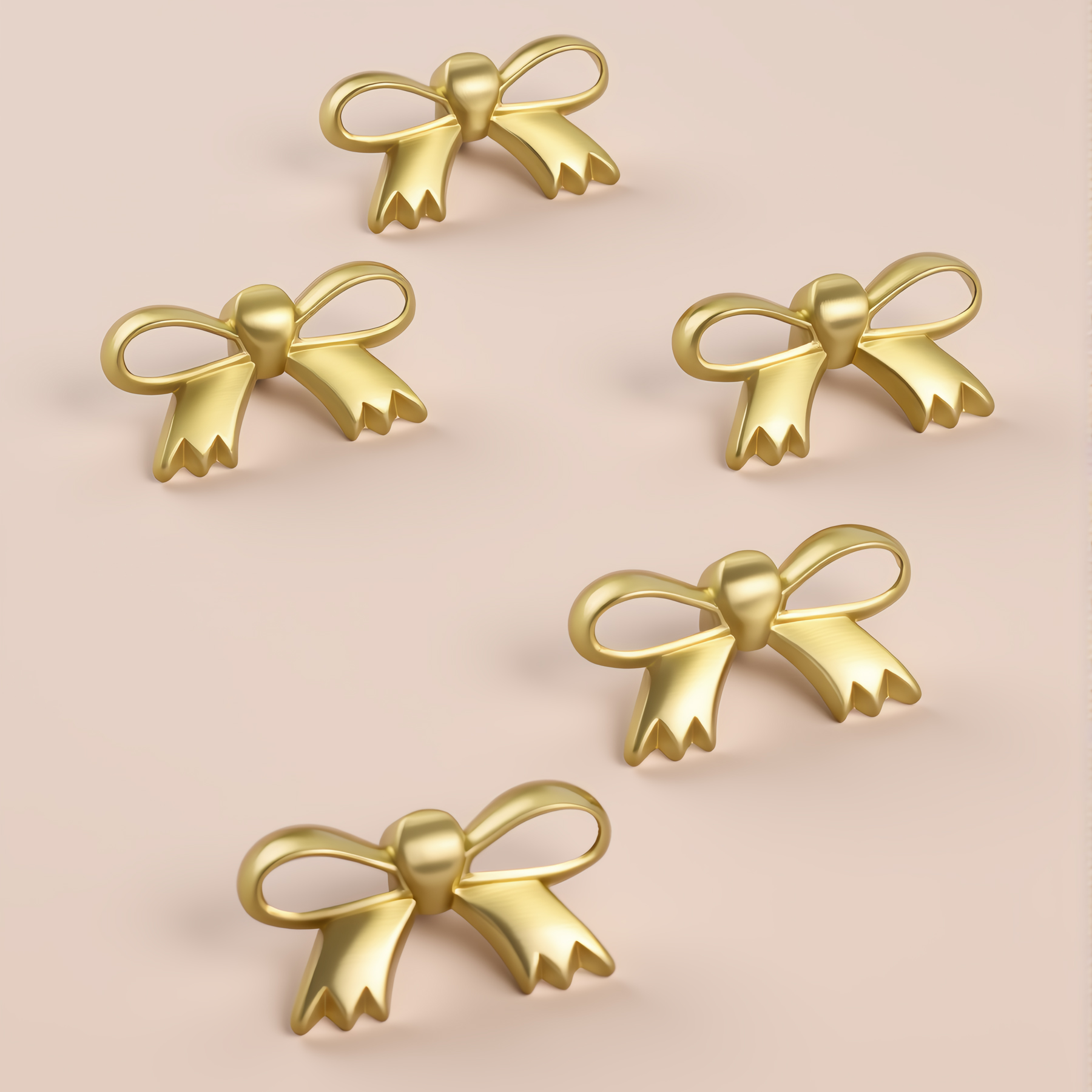 Bow brass pull product detail